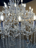 Empire Royal Crystal Chandelier 60”