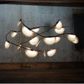 Enceladus Alabaster Chandelier, Artistic Modern Chandelier for Bar Area