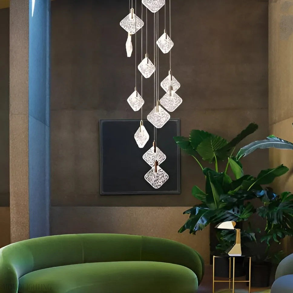 Evelina Crystal Chandelier-Momo Lighting