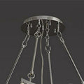 Extra Large Foyer Vertical Layers K9 Crystal Chandelier Chrome Ceiling Lighting Fixture For Staircase Entryway Decor-Momo Lighting