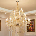 Extra Large Luxury Multi-Tiered Crystal Pendant Chandelier for High-Ceiling Rooms-Momo Lighting