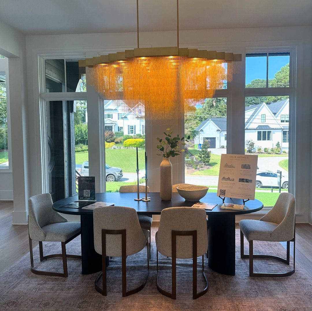 Extra Large Multi-tier Aluminum Tassel Chain Art Chandelier for Villa/Stairs/Foyer/Living Room-Momo Lighting