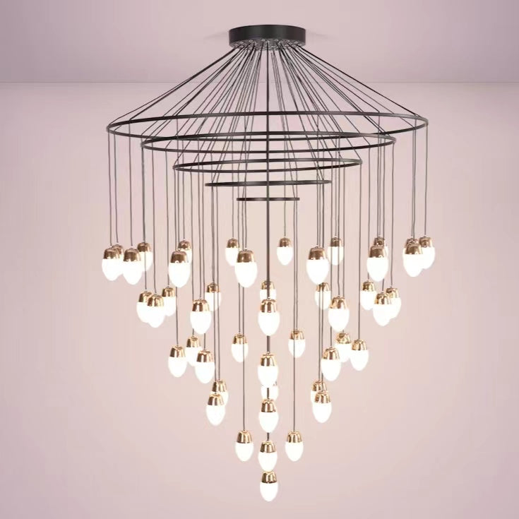 Extra Large Post-Modern Multi-tier Chandelier for High-ceiling Room/Stairs-Momo Lighting