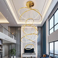 Felicity 8 Ring Chandelier-Momo Lighting