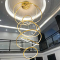 Felicity 8 Ring Chandelier-Momo Lighting