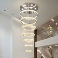 Finley Crystal 7-Tier Chandelier-Momo Lighting