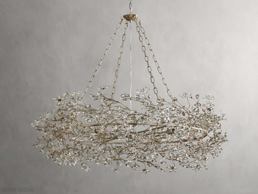 Fiore Crown Chandelier-Momo Lighting