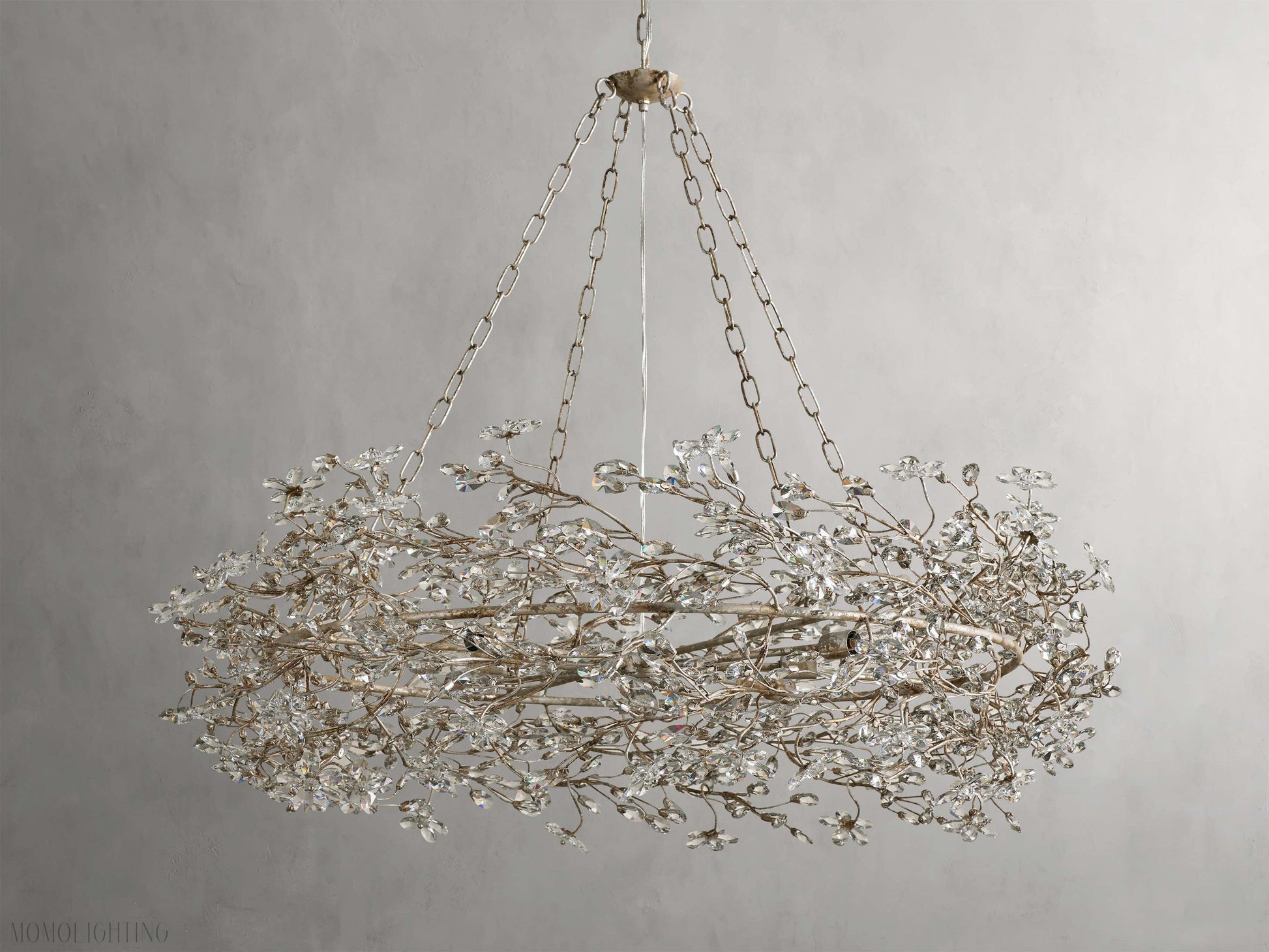 Fiore Crown Chandelier-Momo Lighting