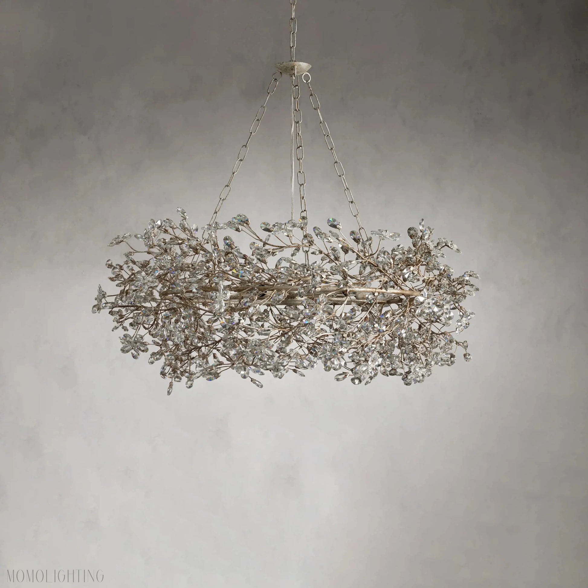 Fiore Crown Chandelier-Momo Lighting