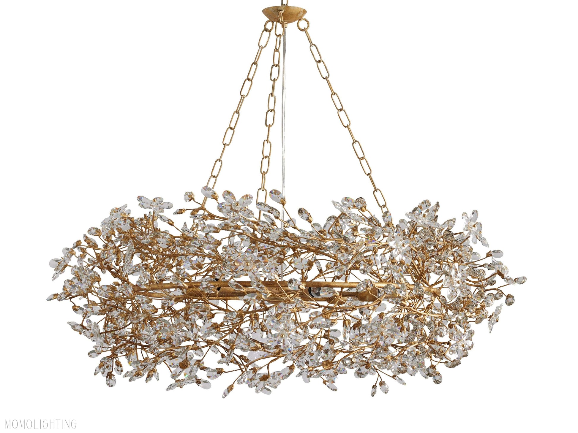 Fiore Crown Chandelier-Momo Lighting