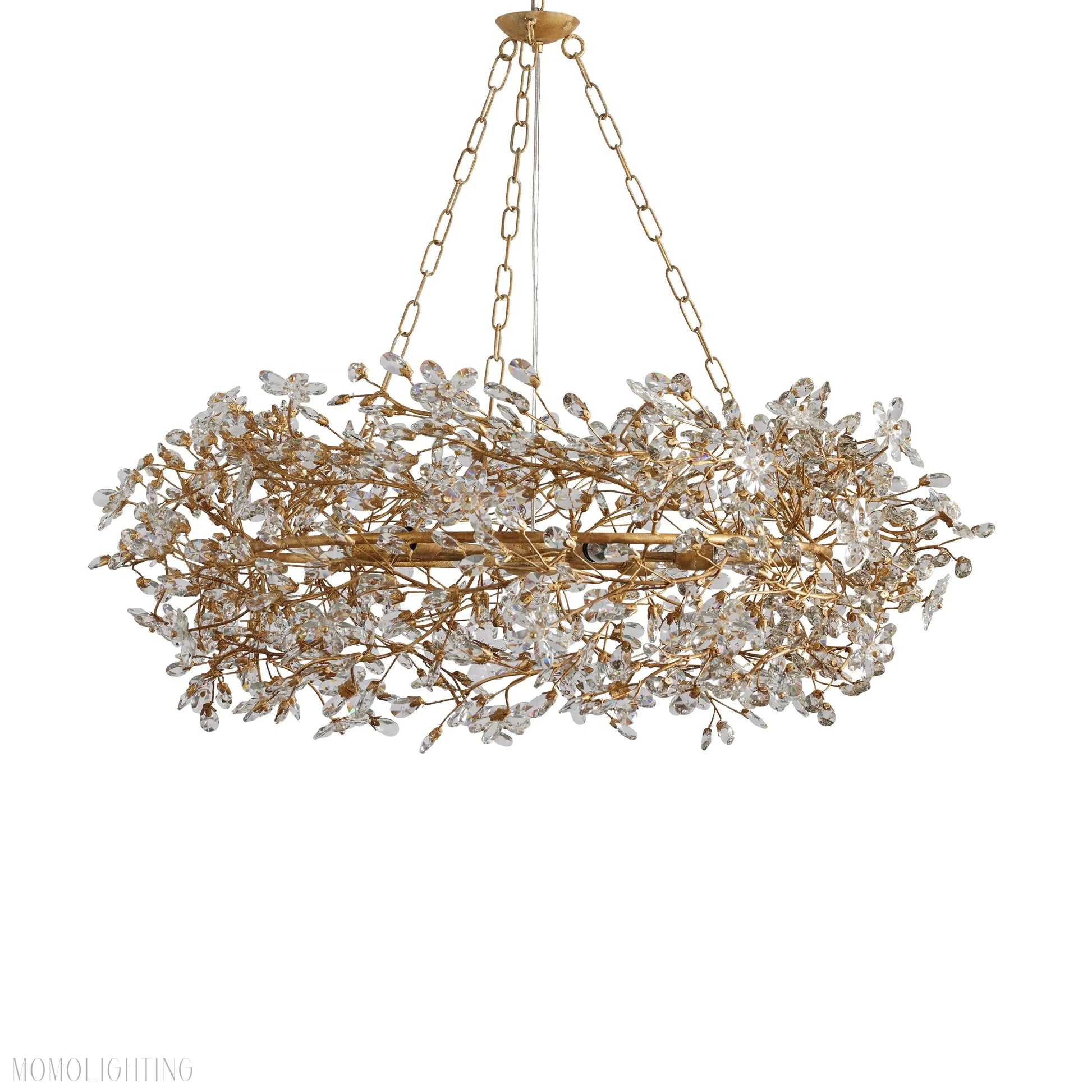 Fiore Crown Chandelier-Momo Lighting