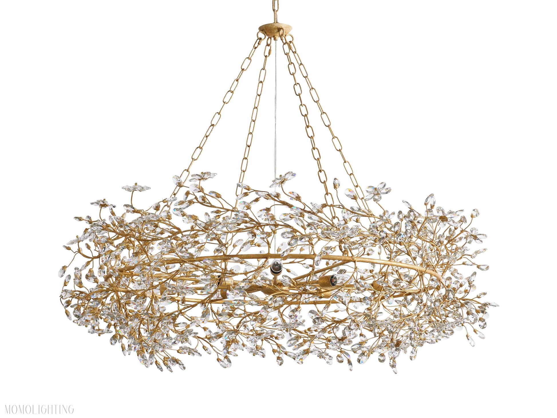 Fiore Crown Chandelier-Momo Lighting