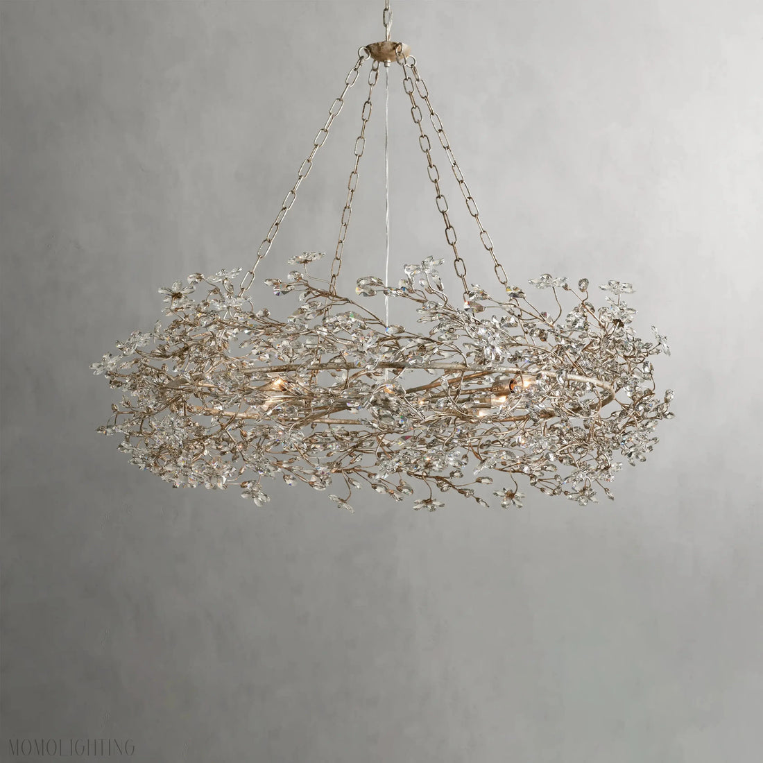Fiore Crown Chandelier-Momo Lighting