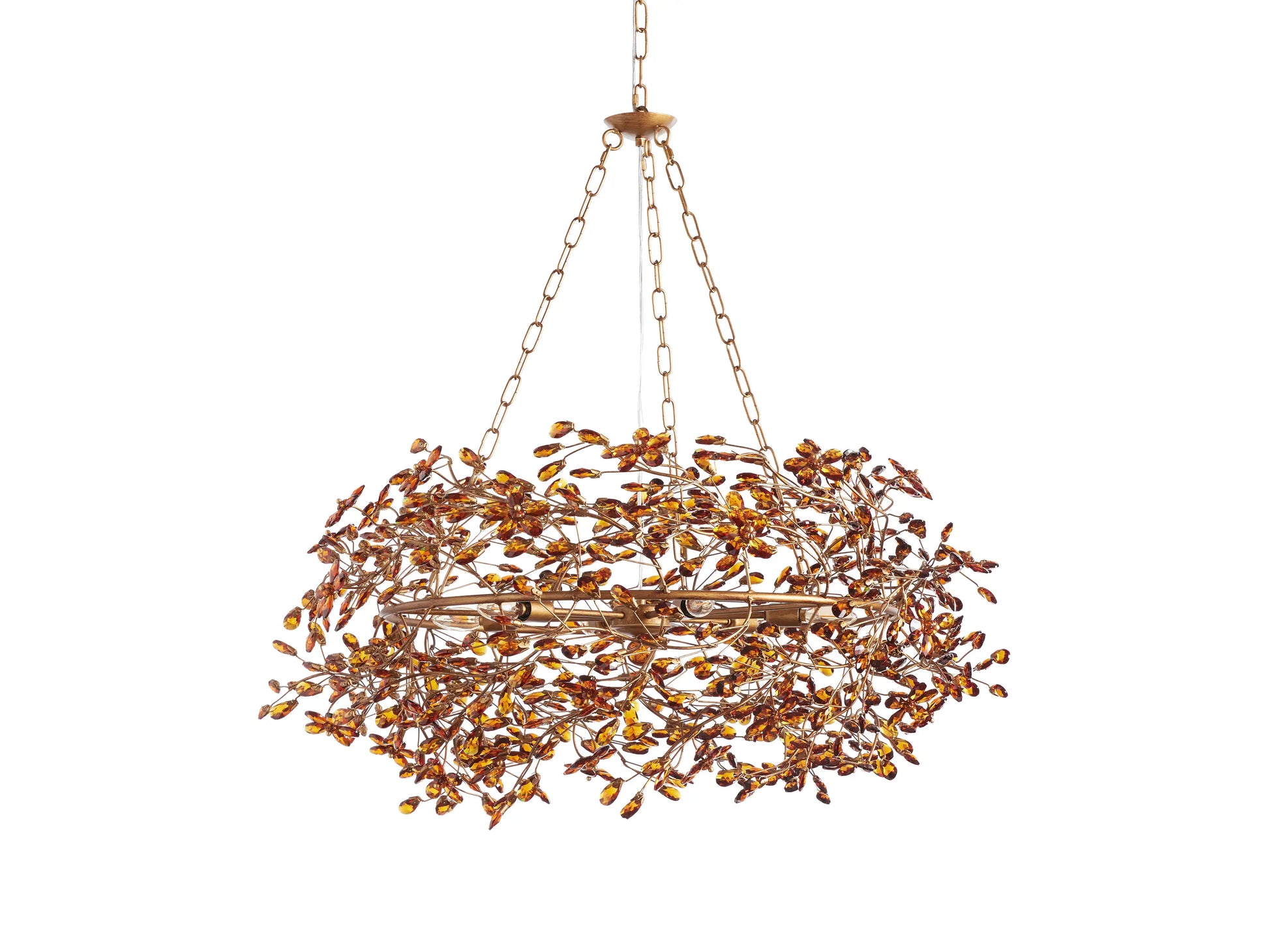 Fiore Crown Chandelier-Momo Lighting