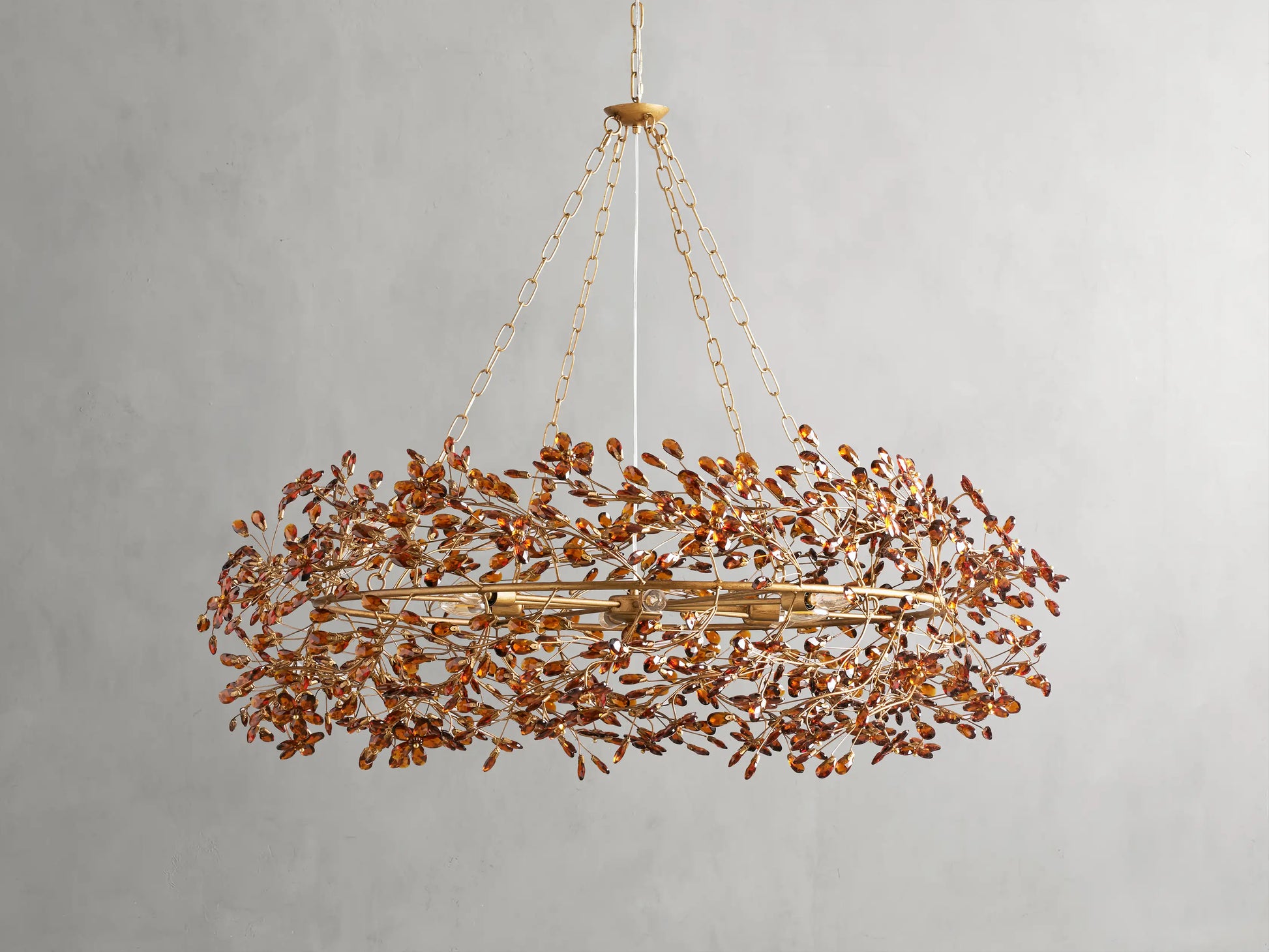 Fiore Crown Chandelier-Momo Lighting