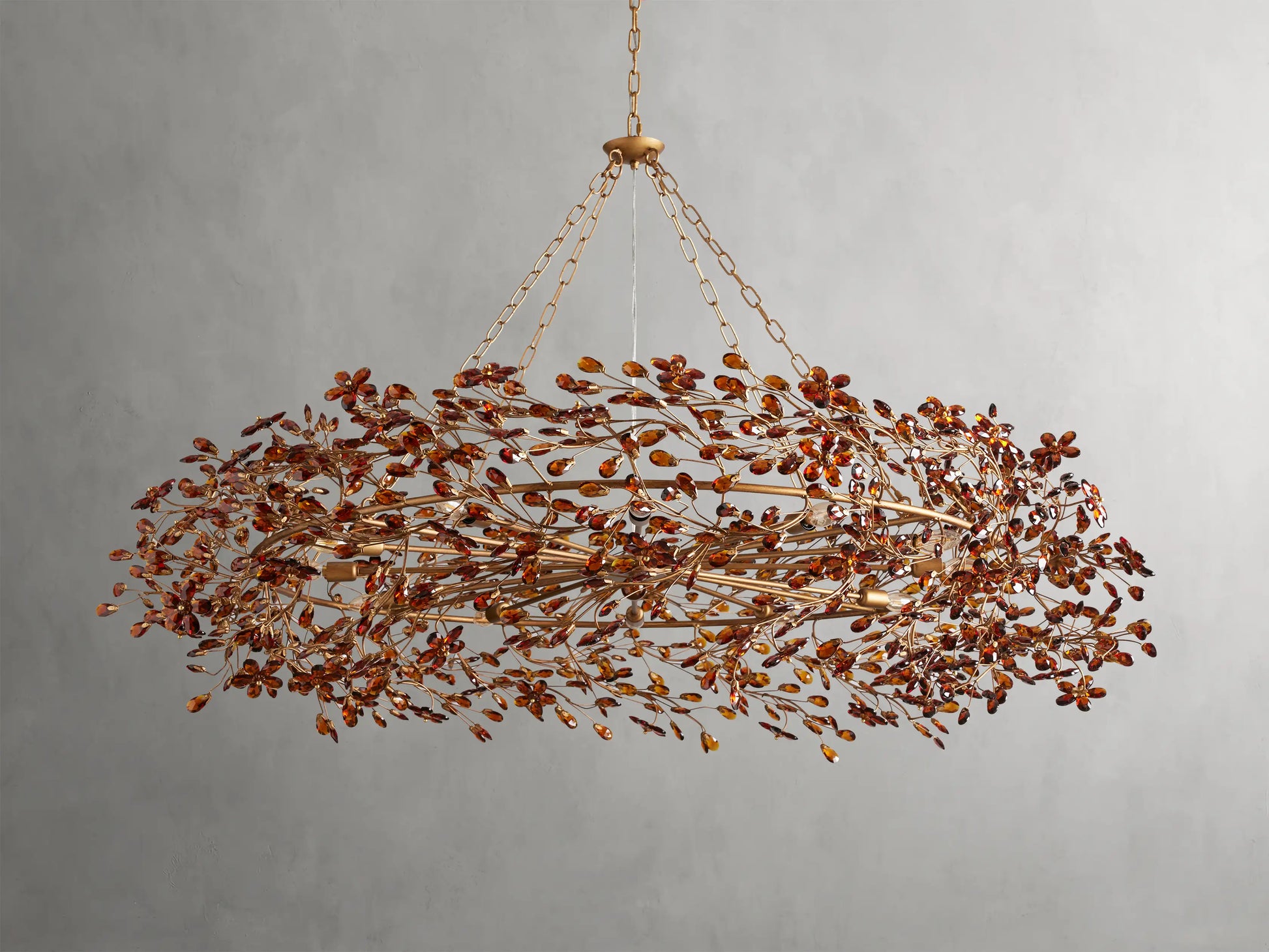 Fiore Crown Chandelier-Momo Lighting