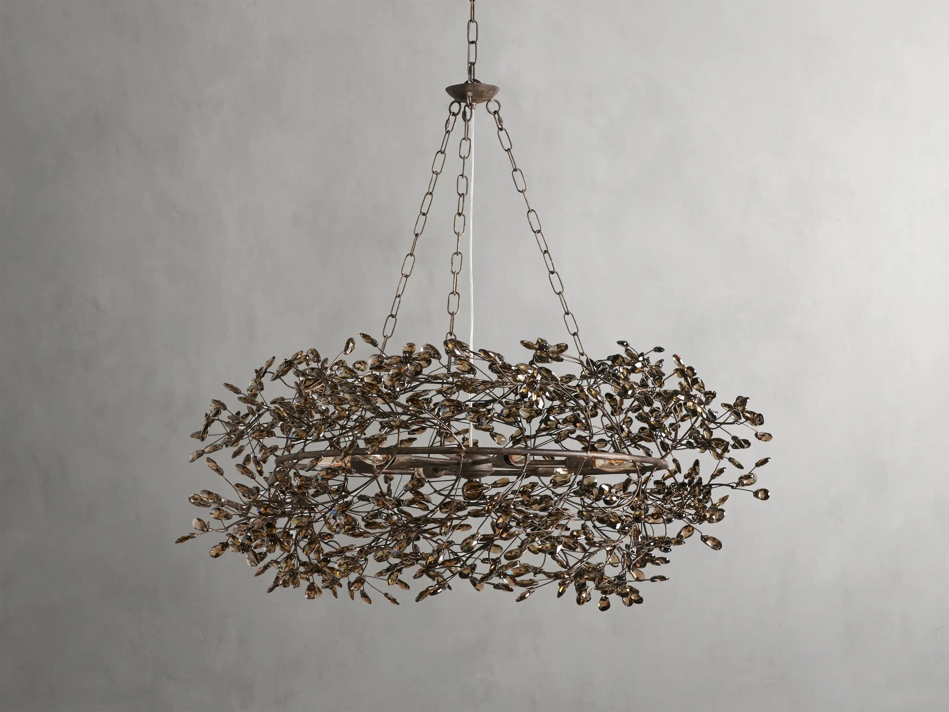 Fiore Crown Chandelier-Momo Lighting