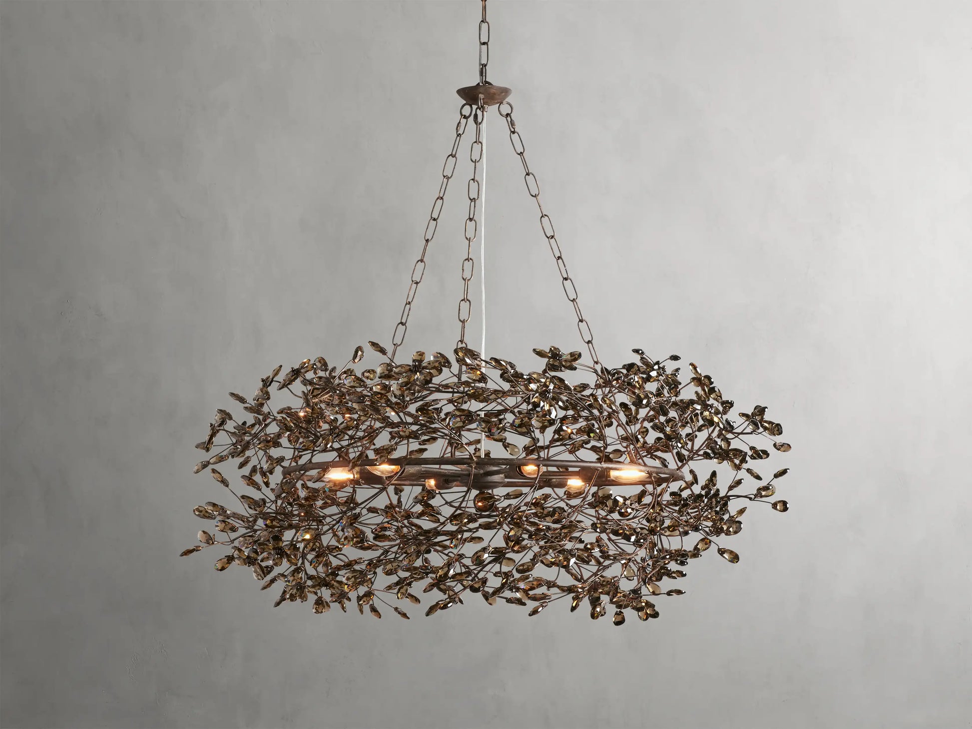 Fiore Crown Chandelier-Momo Lighting