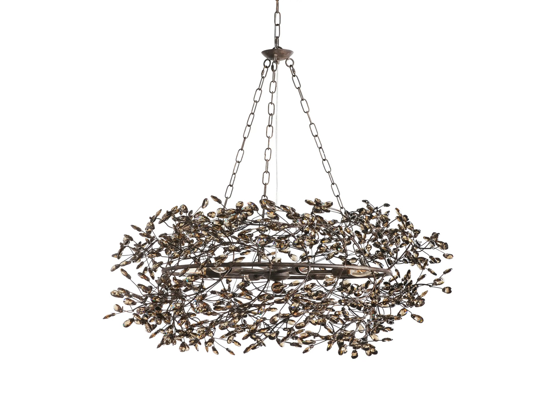 Fiore Crown Chandelier-Momo Lighting