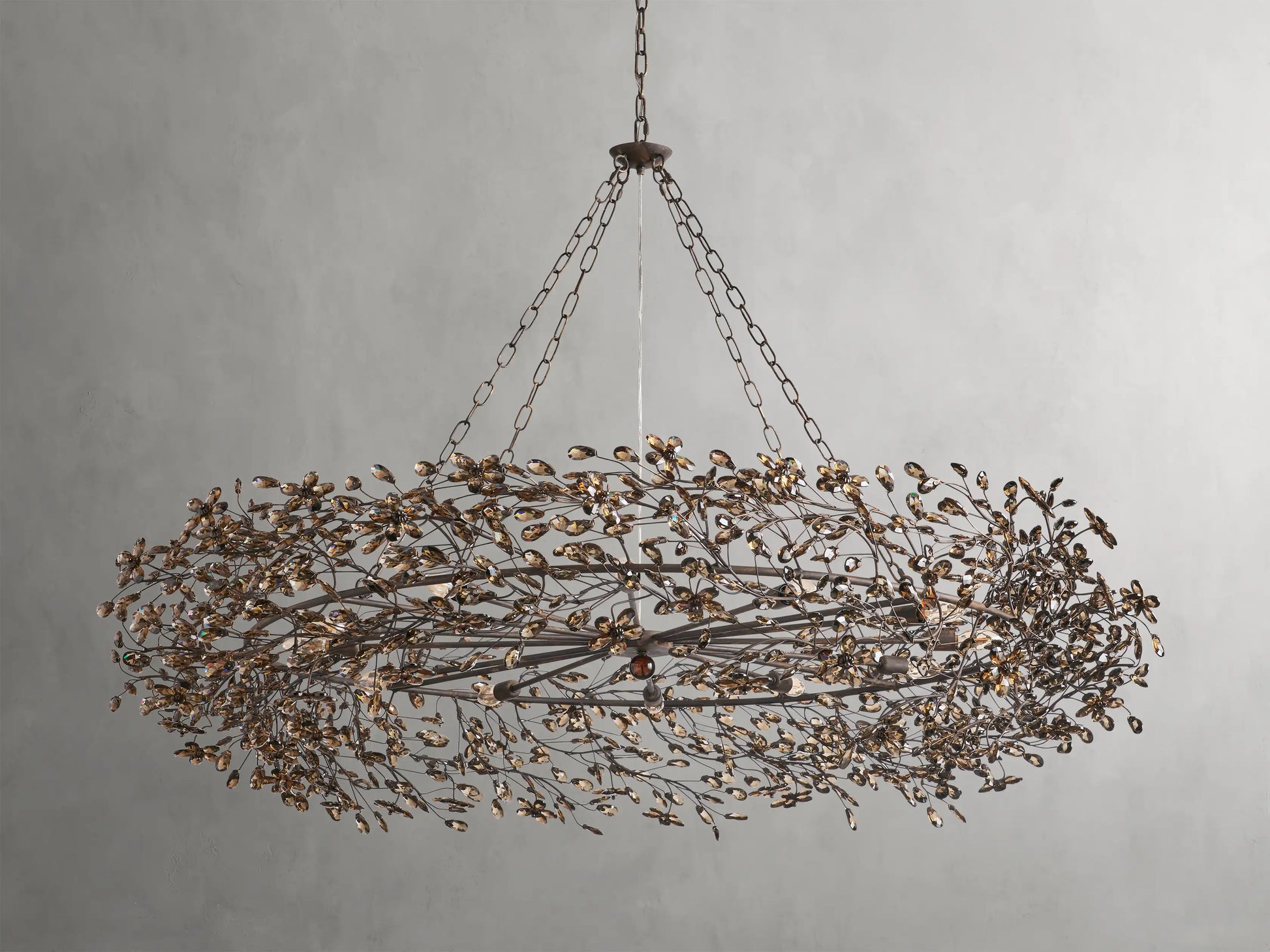 Fiore Crown Chandelier-Momo Lighting