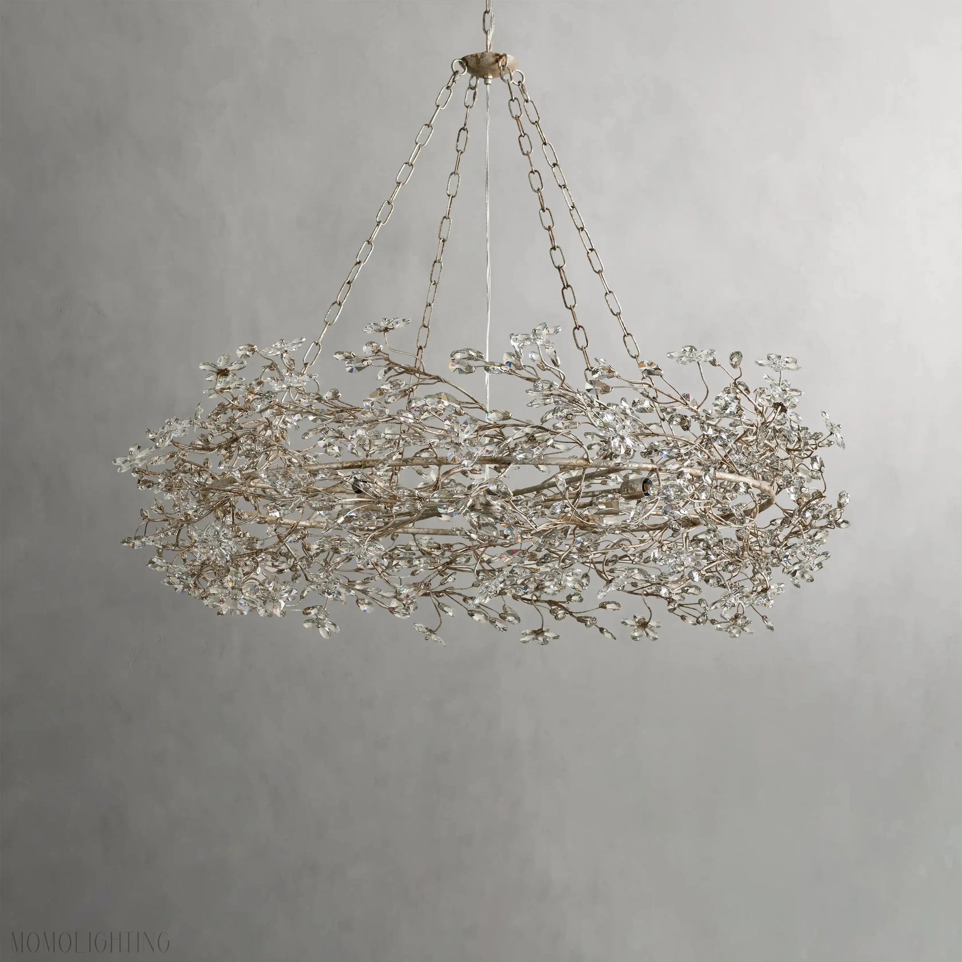 Fiore Crown Chandelier-Momo Lighting