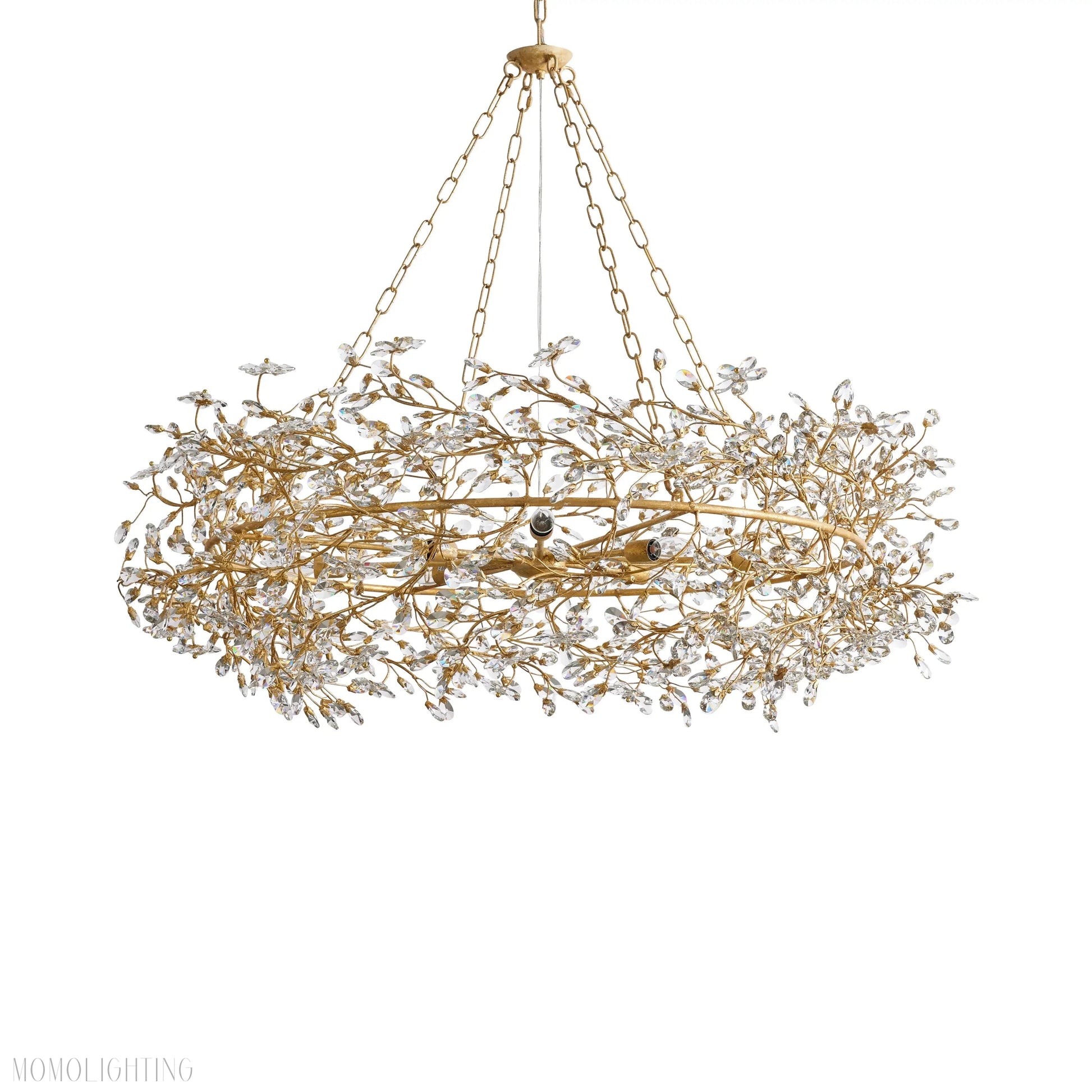 Fiore Crown Chandelier-Momo Lighting