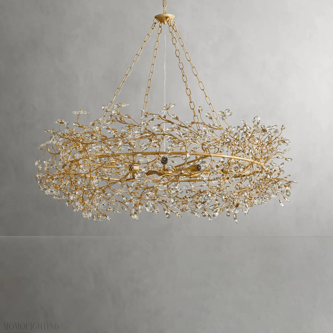 Fiore Crown Chandelier-Momo Lighting