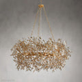 Fiore Crown Glass Chandelier-Momo Lighting