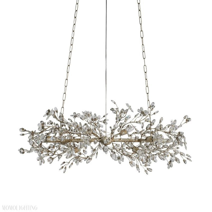 Fiore Linear Chandelier 43"W 68"W-Momo Lighting