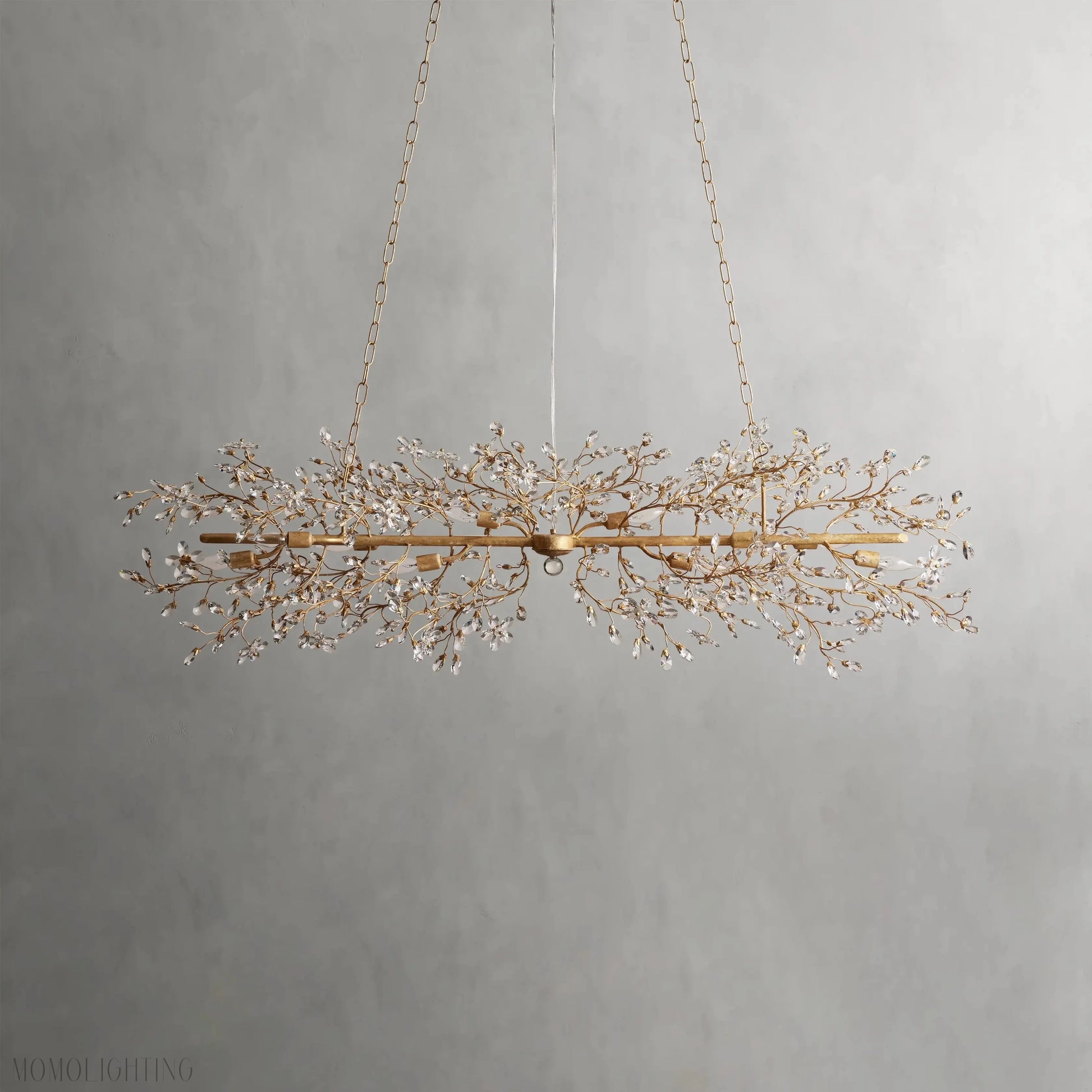 Fiore Linear Chandelier 51" 68"