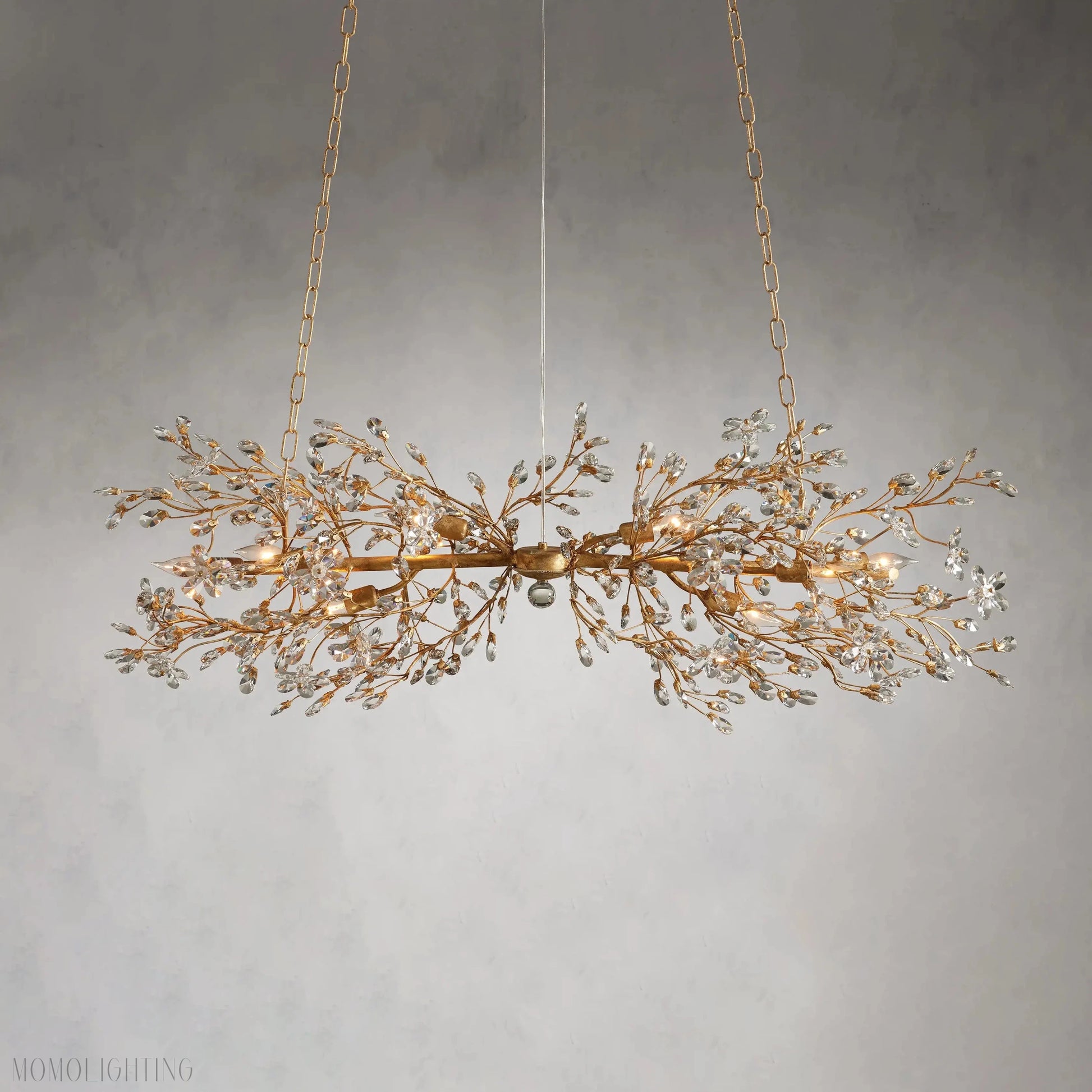 Fiore Linear Chandelier 51" 68"