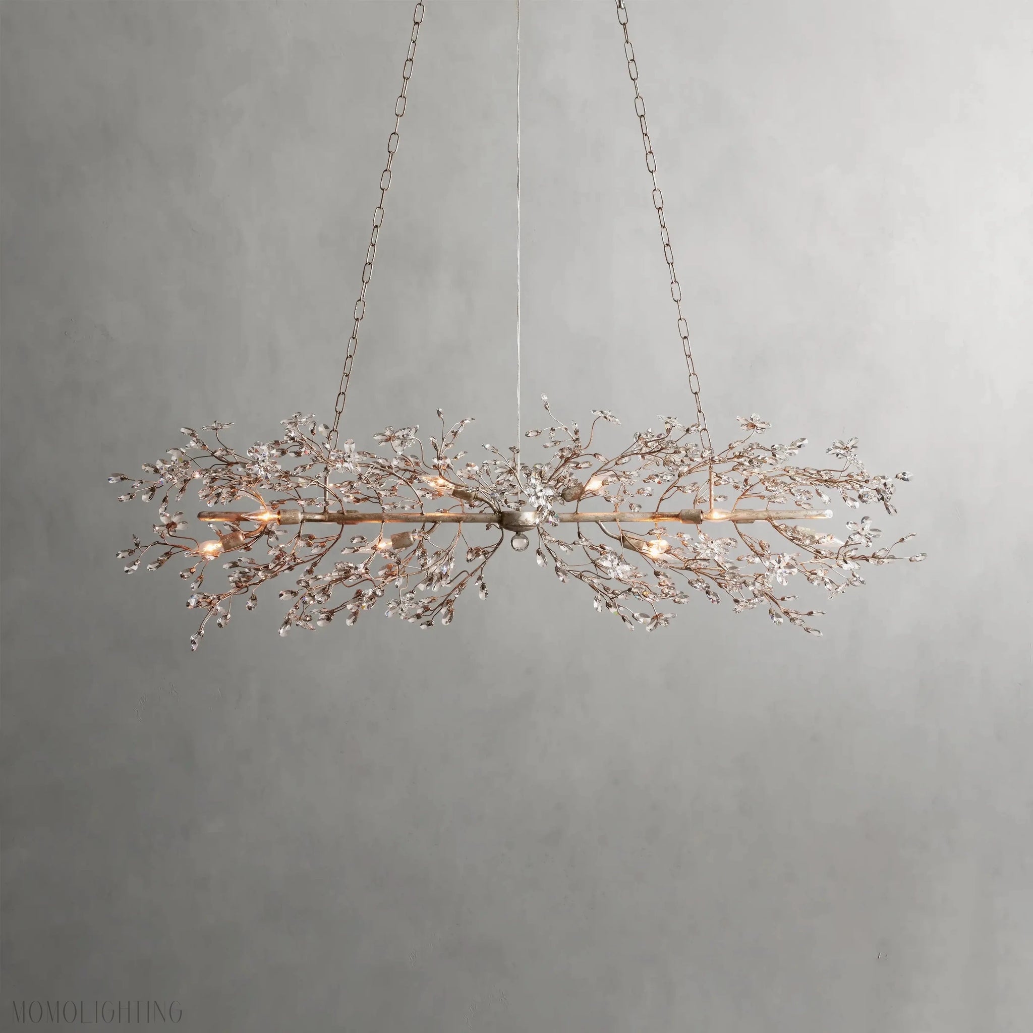 Fiore Linear Chandelier 51" 68"