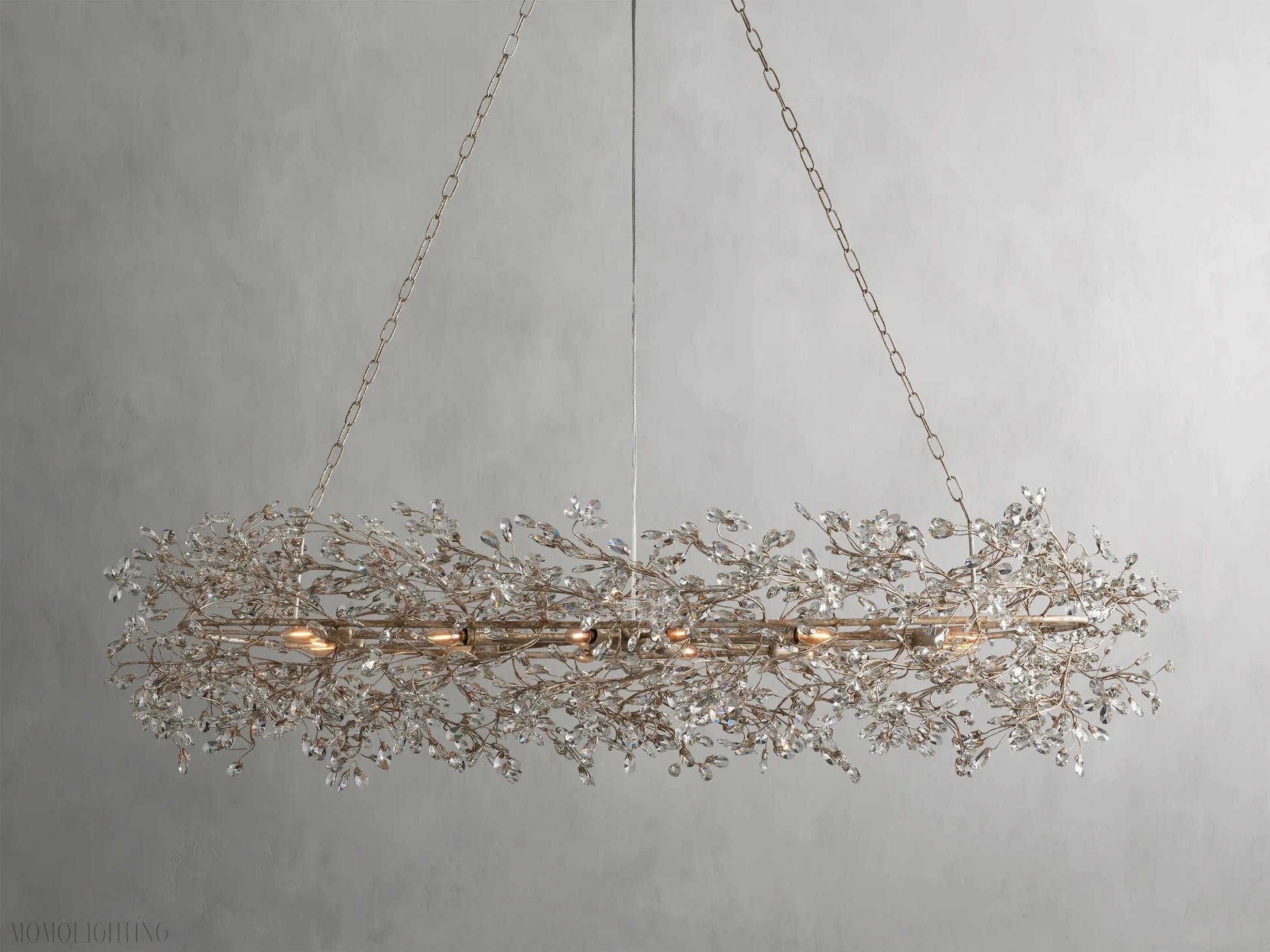 Fiore Oval Chandelier 62'' 74''