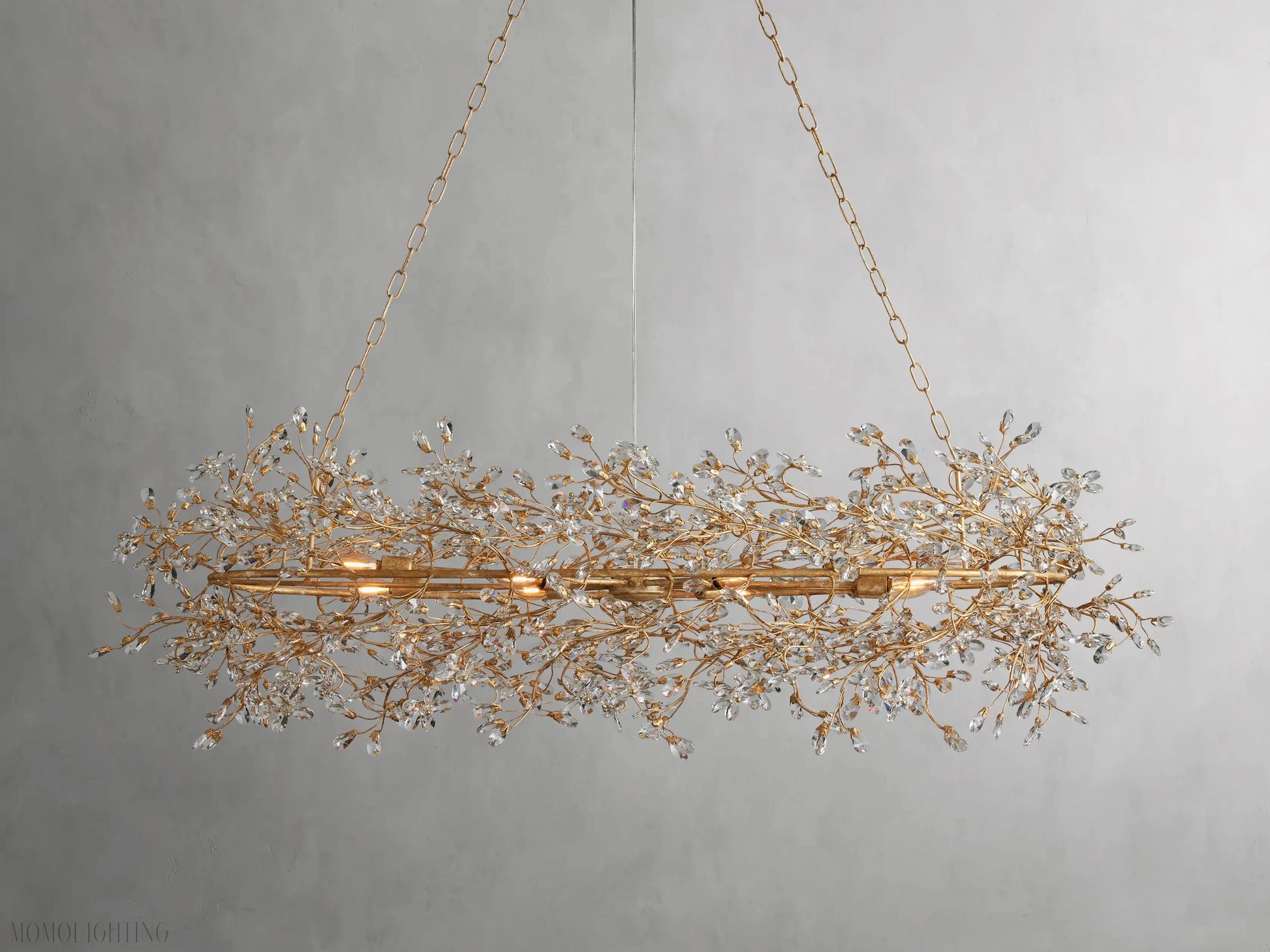 Fiore Oval Chandelier 62'' 74''