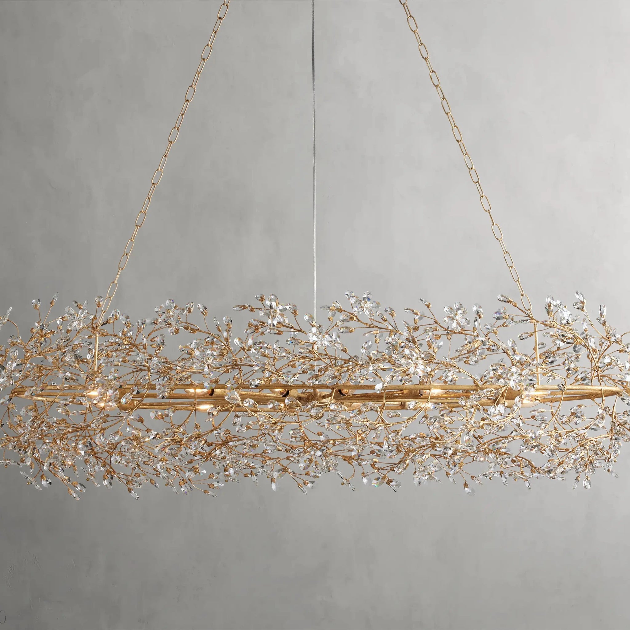 Fiore Oval Chandelier 62'' 74''