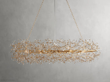 Fiore Oval Chandelier 62'' 74''