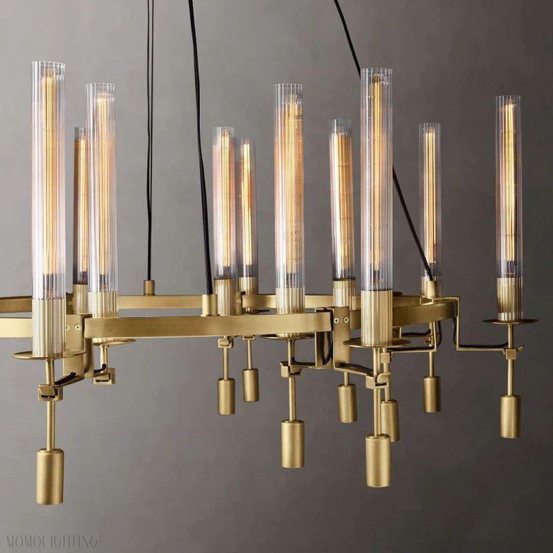 Fonate Round Chandelier 46"-Momo Lighting