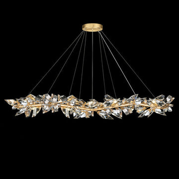 Addison 71" Round Crystal Chandelier
