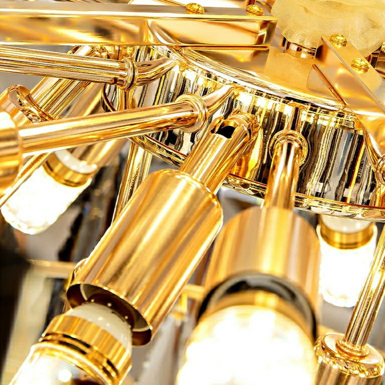 Foyer 3 Layers Extra Large Crystal Chandelier For Living Room Staircase Ceiling Lighting Fixture-Momo Lighting