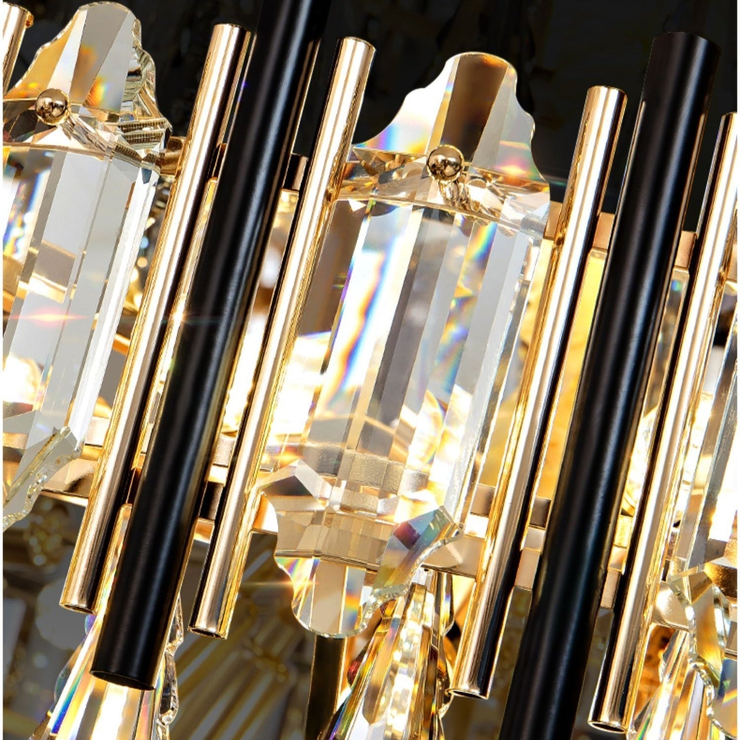 Foyer 3 Layers Extra Large Crystal Chandelier For Living Room Staircase Ceiling Lighting Fixture-Momo Lighting