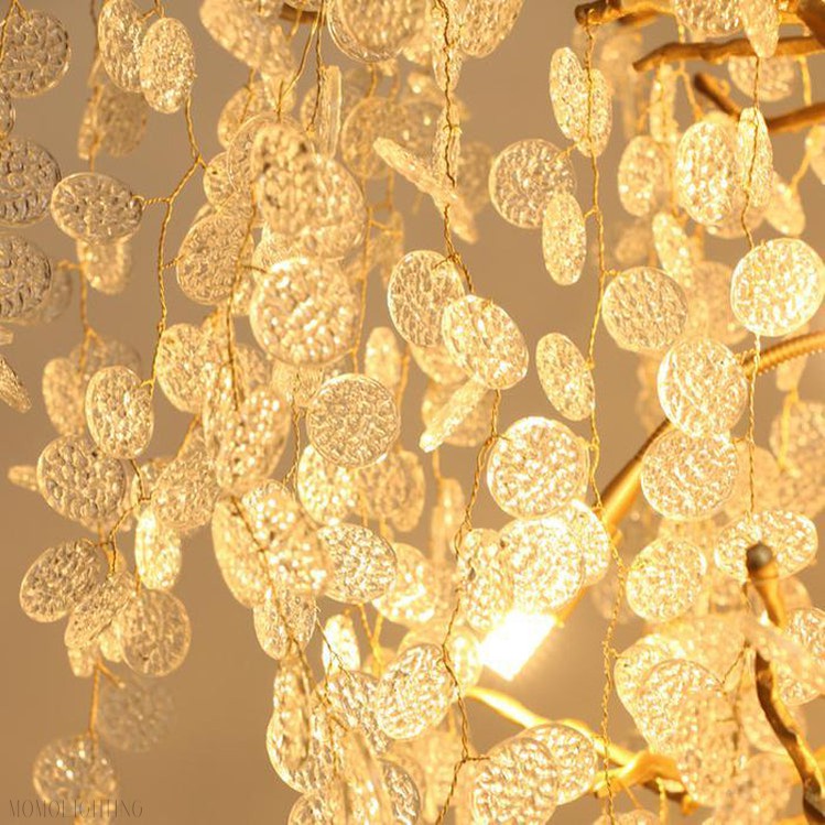 Francesca Petal Detail Grand Chandelier-Momo Lighting