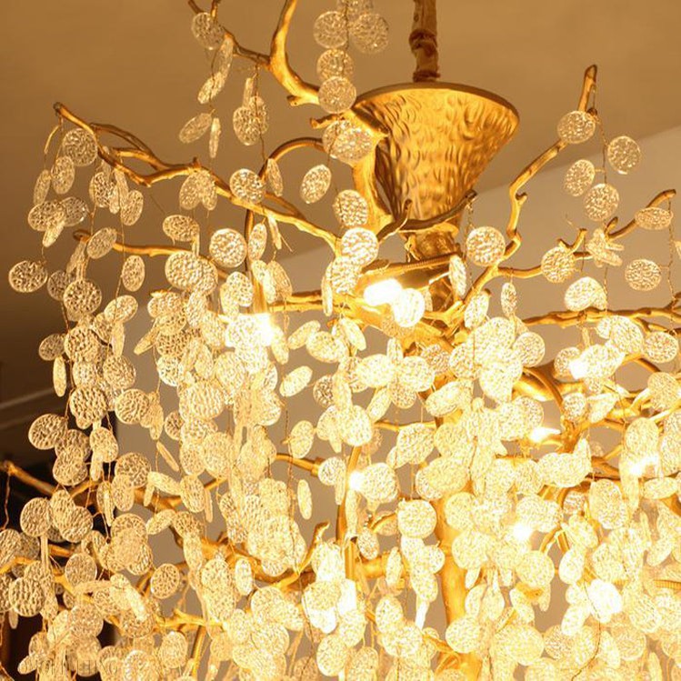 Francesca Petal Detail Grand Chandelier-Momo Lighting