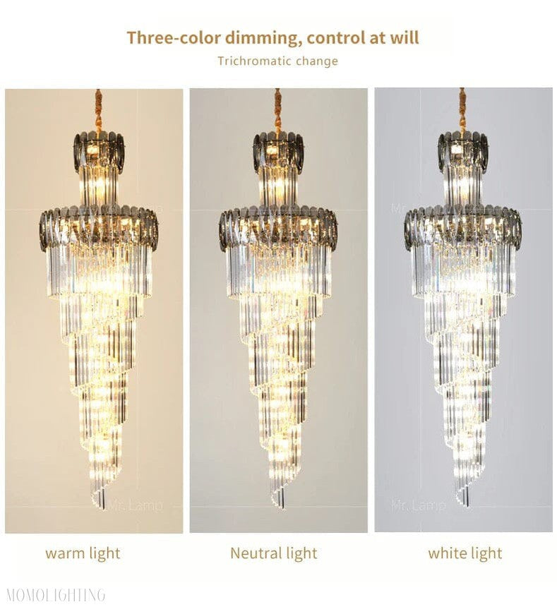 French Empire Foyer & Staircase Chandelier-Momo Lighting