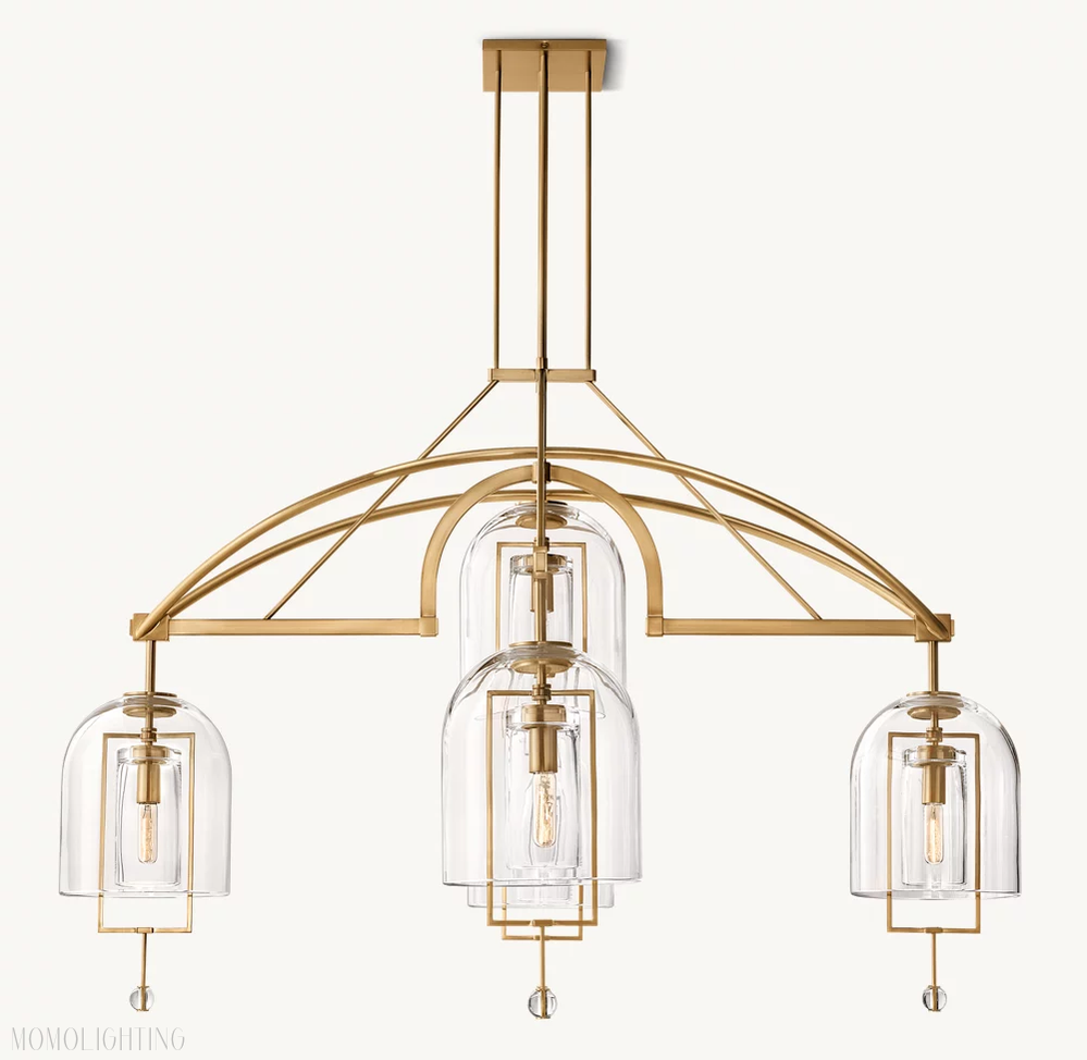 Fulcral Round Chandelier 48“ 5-Lighs-Momo Lighting