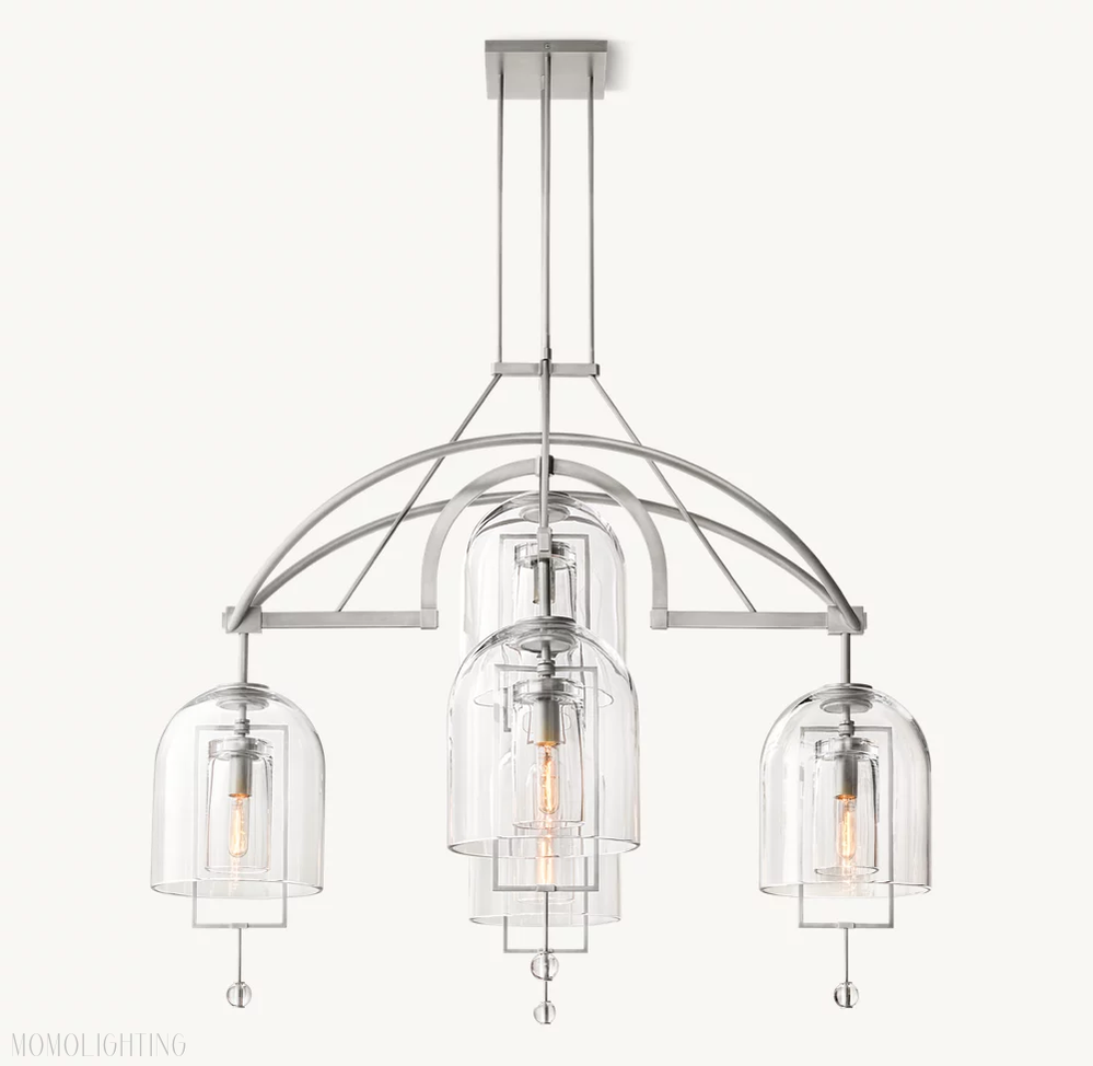 Fulcral Round Chandelier 48“ 5-Lighs-Momo Lighting