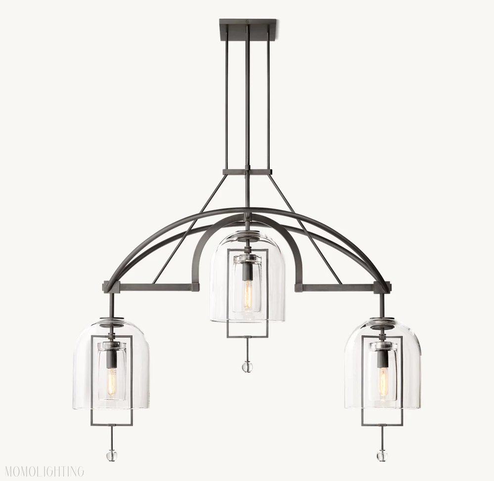 Fulcral Round Chandelier 48“ 5-Lighs-Momo Lighting