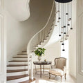 Glass Foyer & Staircase Chandelier-Momo Lighting