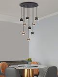 Glass Foyer & Staircase Chandelier-Momo Lighting