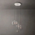 Glass Globe Modern Cluster Chandelier 24