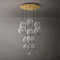 Glass Globe Modern Cluster Chandelier 44